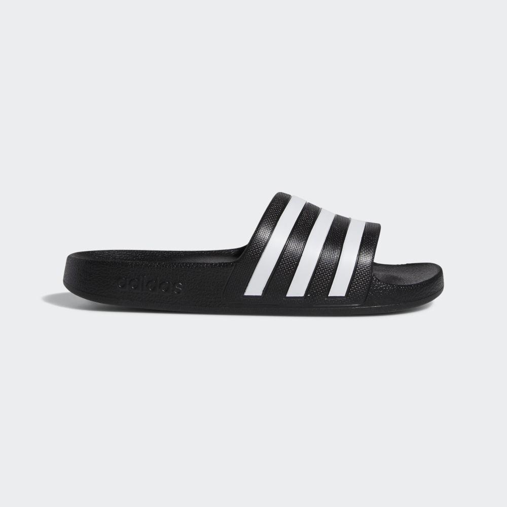 Papuci Adidas Adilette Aqua Dama Romania - Negrii/Albi G28723